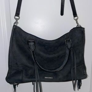 REBECCA MINKOFF DARK GRAY PURSE